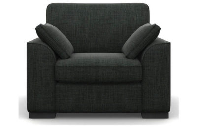 Heart of House Lincoln Fabric Chair - Charcoal